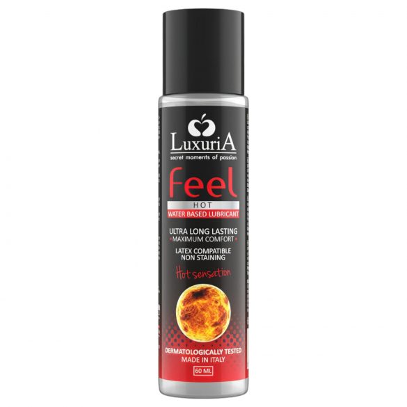 LuxuriA Feel Hot - šildantis lubrikantas (60 ml)