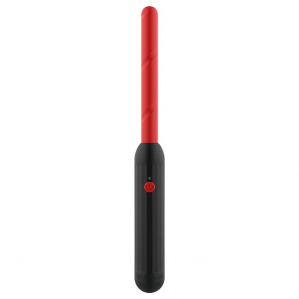 Taboom - Rechargeable Electro Sex Rod (Black-Red) 