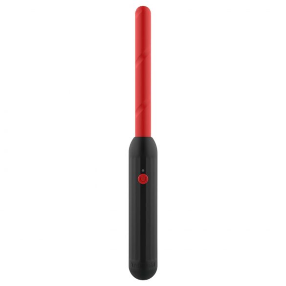 Taboom - Rechargeable Electro Sex Rod (Black-Red) 