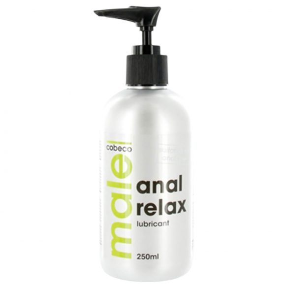 Male Cobeco Anal Relax - vandens pagrindu sukurtas raminamasis analinis lubrikantas (250 ml) 