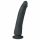 Easytoys - su siurbtuku 100% silikono dildo (21cm) - juodas 