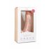 Easytoys – siurbtuko pagrindo dildo su sėklidėmis (20 cm) – natūrali spalva