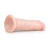 Easytoys - tikroviškas čiupliku paviršiumi dildo su siurbtuku (15,5 cm) - natūralus 