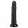 Easytoys - tvirtai prilimpanti realistiška dildo (20,5cm) - juoda 