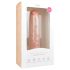 Easytoys - siurbtukas labai didelis dildo (28,5cm) - natūrali spalva 