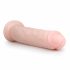 Easytoys - siurbtukas labai didelis dildo (28,5cm) - natūrali spalva 