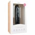 Easytoys - guminis itin didelis dildo su siurbtuku (28,5cm) - juodas 