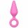 Easytoys Pointy Plug S - mažas (rožinis) analinis dildo 