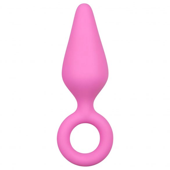 Easytoys Pointy Plug S - mažas (rožinis) analinis dildo 