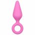 Easytoys Pointy Plug S - mažas (rožinis) analinis dildo 