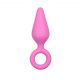 Easytoys Pointy Plug S - mažas (rožinis) analinis dildo 