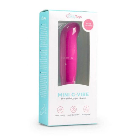 EasyToys Mini G-Vibe – G taško vibratorių (rožinis)