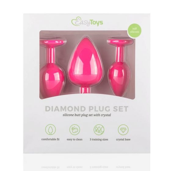 Easytoys Diamond - analinių kaiščių rinkinys (rožinis)
