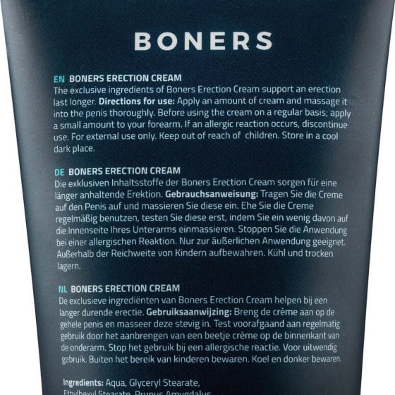 Boners Erekcijos - stimuliuojantis intymus kremas vyrams (100 ml)