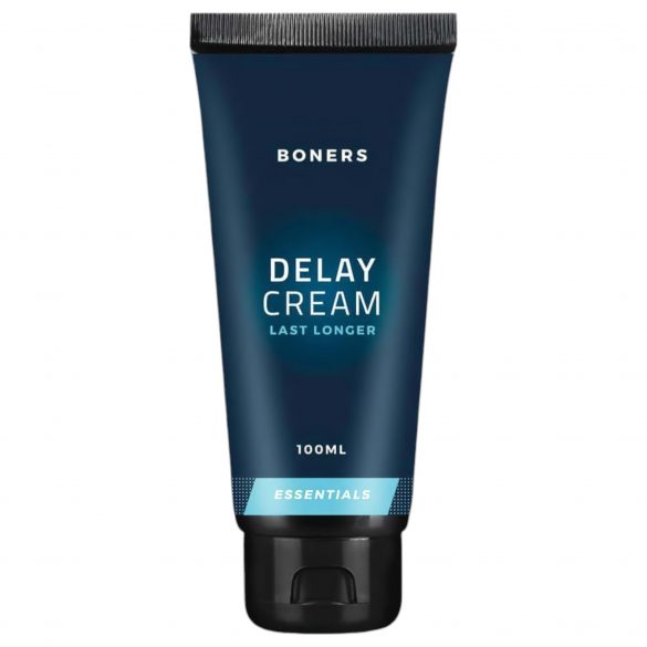 Boners Essentials Delay - ejakuliacijos atidėjimo kremas vyrams (100ml) 