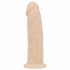 Realistiškas Xavier dildo su siurbimo padu - 23 cm (natūralus) 