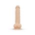 Real Fantasy Percy - realistiškas dildo su siurbtuku (17,6 cm) 