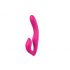 Meilės Bangos Dipper - įkraunamas, radijo bangomis valdomas klitorio ir vaginos vibratorius (rožinis)