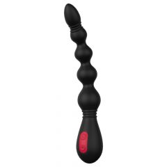   Cheeky Love - įkraunamas analinis karoliukų vibratorius (juodas)
