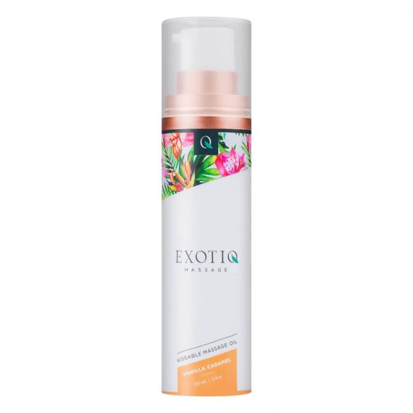 Exotiq - kvapaus masažo aliejus - vanilinė karamelė (100ml) 