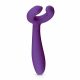 Easytoys Couple - įkraunamas, vandeniui atsparus porų vibratorius (violetinis) 