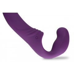   Easytoys - akumuliatorinis, be dirželio prijungiamas vibratorius (violetinis)