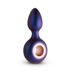   Hueman Deep Space - įkraunamas, analinis vibratorius su laikymo žiedu (violetinis)