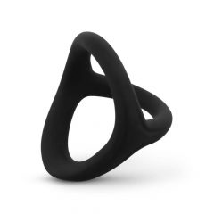   Easytoys Desire Ring - lankstus varpos ir sėklidžių žiedas (juodas)