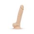 Real Fantasy Ashton - sėklidėmis, tikroviškas dildo - 20,5cm (natūralus) 