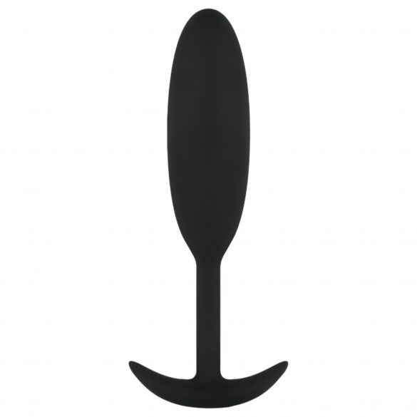 Easytoys Heavy Fulfiller - 54g analinis dildo - mažas (juodas) 