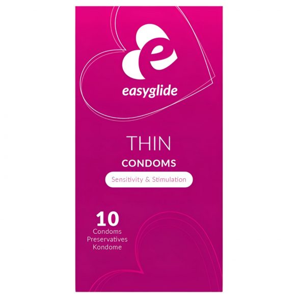 EasyGlide Ultra Thin - plonaus prezervatyvai (10 vnt.)