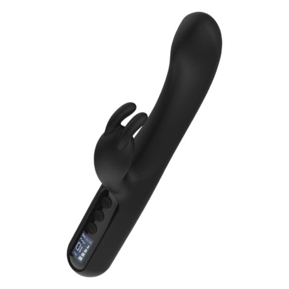 BLAQ - skaitmeninis zuikučio klitorio rankena vibratorius (juodas)