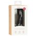 Easytoys - tikroviškas dildo su sėklidėmis - 12 cm (juodas)