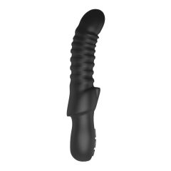   Dream Toys Typhon - įkraunamas, briaunuotas vibratorius (juodas)