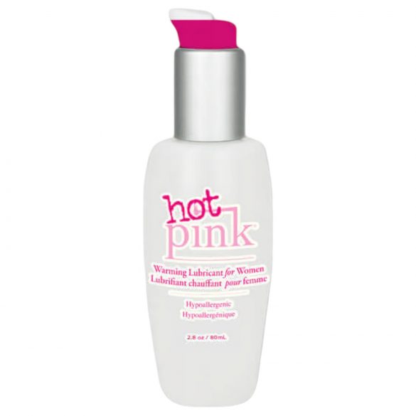 Hot Pink - vandens pagrindu pagamintas, šildantis lubrikantas (80 ml) 