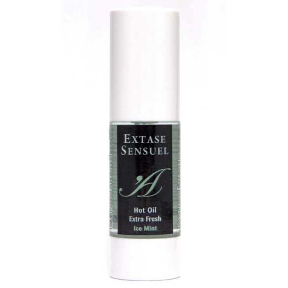 Extase Sensuel - Vėsinantis-šildantis masažo aliejus - mėtos (30ml) 