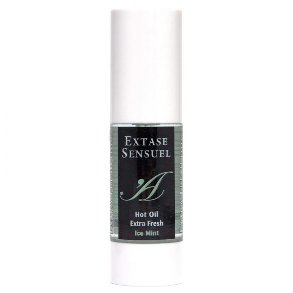 Extase Sensuel - Vėsinantis-šildantis masažo aliejus - mėtos (30ml) 