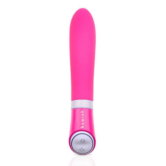 B SWISH Bgood Deluxe - silikoninė lazdelės formos vibratorius (rožinis)