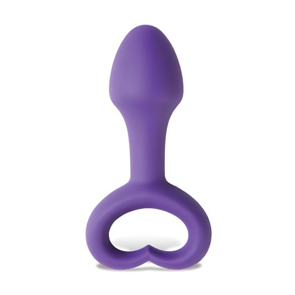 LOVELIFE BY OHMYBOD - EXPLORE - silikoninis analinis dildo (purpurinis)