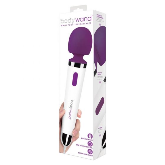 Bodywand – elektrinis masažuoklis vibratorius (violetinis-baltas)