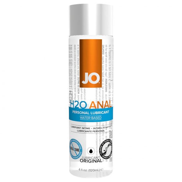 JO H2O Anal Original - vandens pagrindu pagamintas analinis lubrikantas (120ml) 