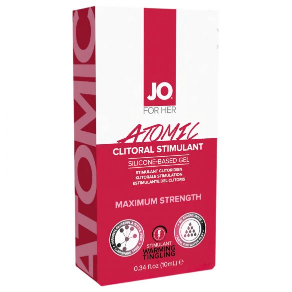 JO ATOMIC - klitorisą stimuliuojantis gelis moterims (10ml) 