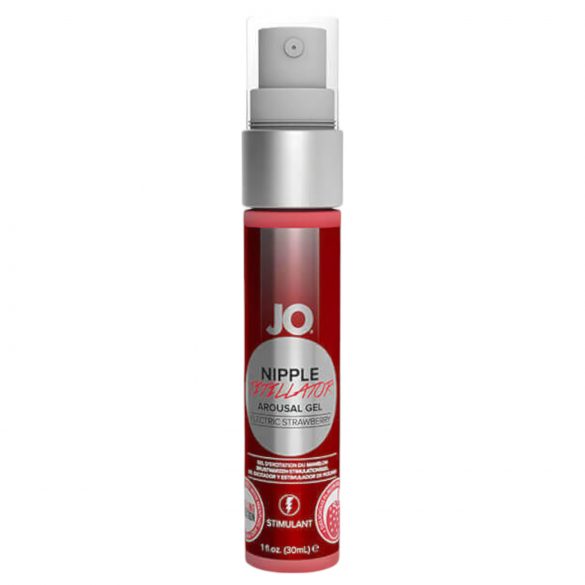 System JO - dilgčiojantis spenelių gelis - braškė (30 ml) 