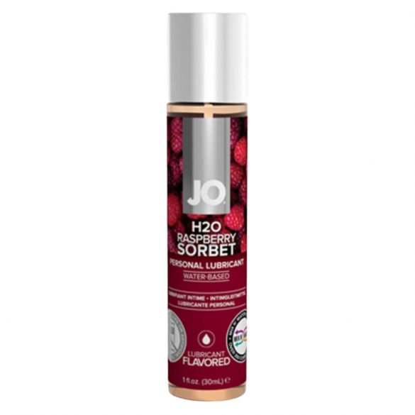 JO H2O aviečių sorbetas - vandens pagrindo lubrikantas (30ml) 