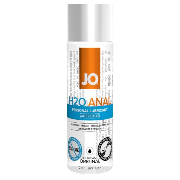 JO H2O Anal Original - vandens pagrindo analinis lubrikantas (60ml)
