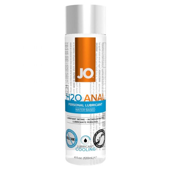 JO H2O Anal Cool - vandens pagrindo vėsinantis analinis lubrikantas (120 ml)