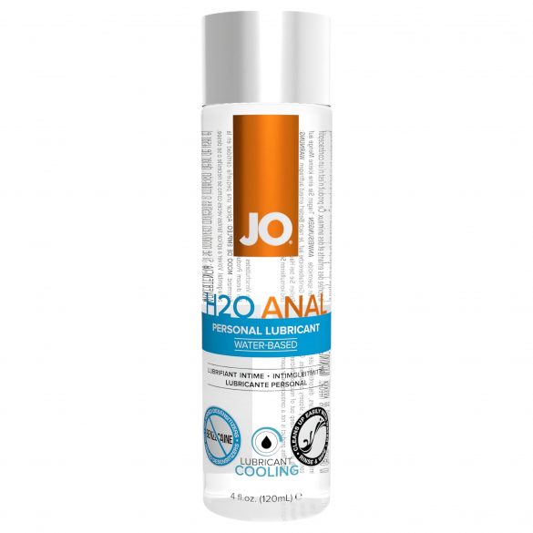 JO H2O Anal Cool - vandens pagrindo vėsinantis analinis lubrikantas (120 ml) 