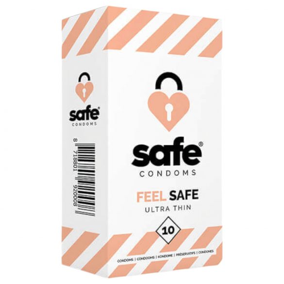 SAFE Feel Safe - plonaus prezervatyvai (10 vnt.)