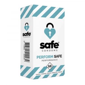 SAFE Perform Safe - dideli prezervatyvai (10vnt)