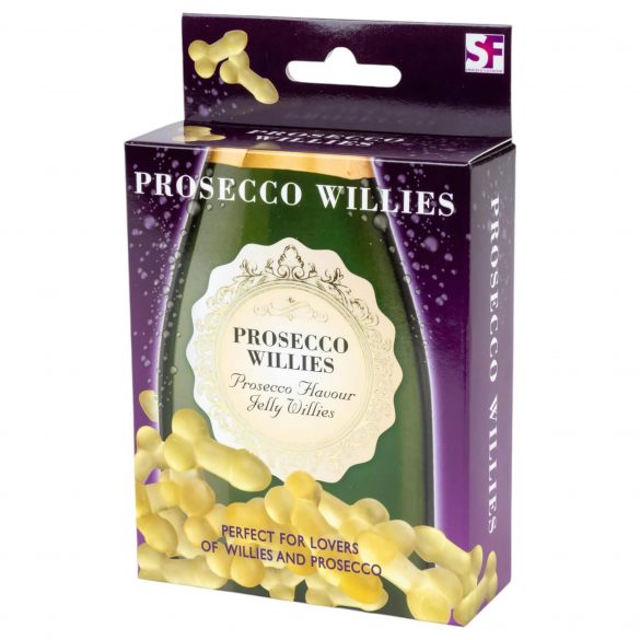 Prosecco Willies - putojantis, falo formos guminukai (120g) 